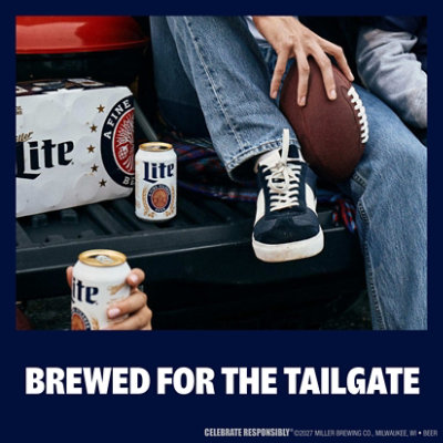 Miller Lite American Style Light Lager Beer 4.2% ABV Bottles - 6-7 Fl. Oz. - Image 4