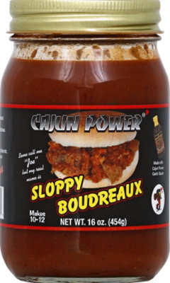 Cajun Power Sloppy Bourdreax - 16 Oz - Image 2