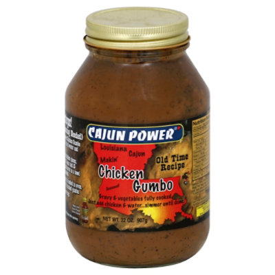 Cajun Power Chicken Gumbo - 32 Oz - Image 1