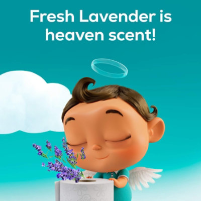 Angel Soft Lavender Scented 8 Mega Roll Bath Tissue - Each  - Image 2