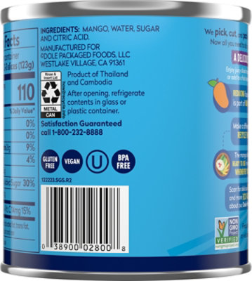 Dole In Heavy Syrup Mango Slices - 15.5 Oz - Image 5