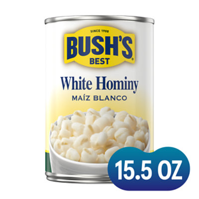Bush's White Hominy - 15.5 Oz - Image 1