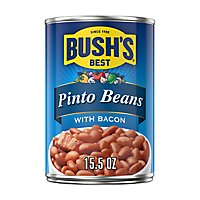 BUSH'S BEST Beans Pinto With Bacon - 15.5 Oz - Image 2