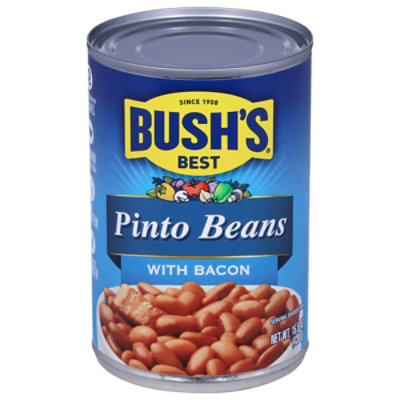 BUSH'S BEST Beans Pinto With Bacon - 15.5 Oz - Image 5