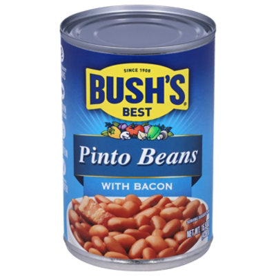 BUSH'S BEST Beans Pinto With Bacon - 15.5 Oz - Image 4