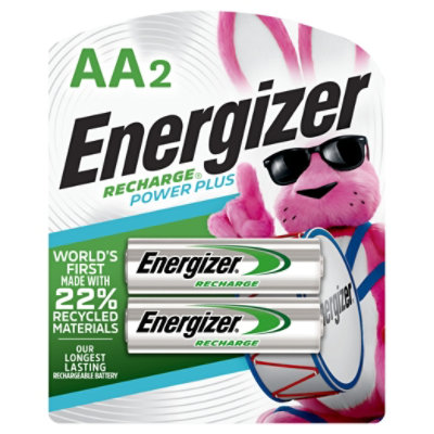 Enrgzr Rechrg Batt AA - 2 Count - Image 1