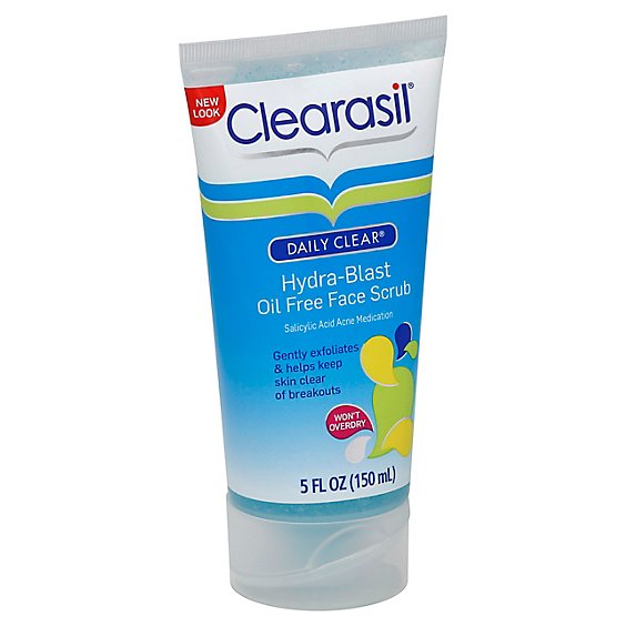 Clearasil Daily Clear Hydra Blast Oil Free Face Scrub - 5 Fl. Oz.