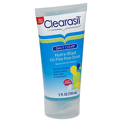 Clearasil Daily Clear Hydra Blast Oil Free Face Scrub - 5 Fl. Oz. - Image 1