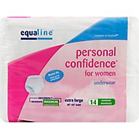 Equal Protect Undrwr Wmn Xlg - 14 Count - Image 2