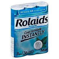 Rolaids Reg Str Mint Tabs - 36 Count - Image 1