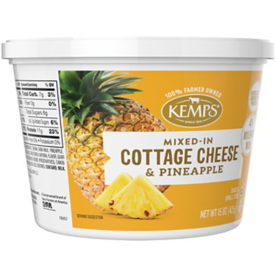 Kemps Pineapple Cottage Cheese - 15 Oz - Image 5