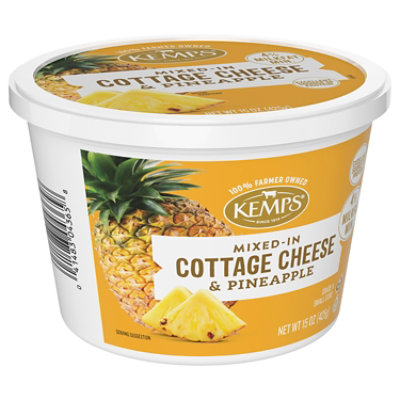 Kemps Pineapple Cottage Cheese - 15 Oz - Image 1