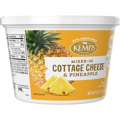 Kemps Pineapple Cottage Cheese - 15 Oz - Image 2