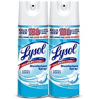 Lysol Crisp Linen Disinfectant Spray Sanitizing Pack - 2-12.5 Fl. Oz. - Image 1