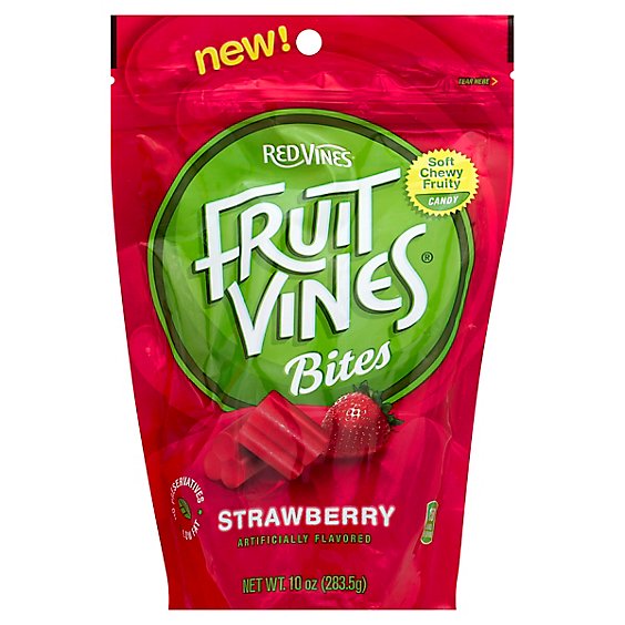 Red Vines Strawberry Fruit Vines Bites - 10 Oz