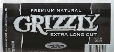 Grizzly Natural Long Cut - Each