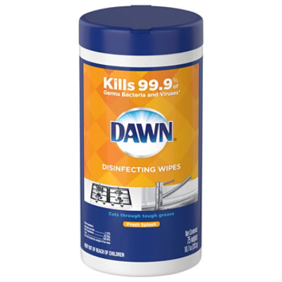 Dawn Disinfecting Wipes 75 Ct jewelosco