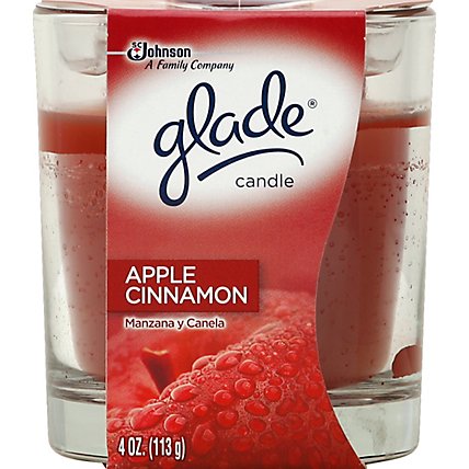 Glade Apple Cinnamon Candle - Each - Image 2