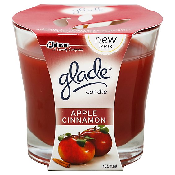 Glade Apple Cinnamon Candle - Each