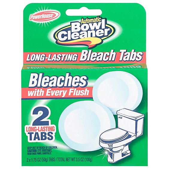 Toilet Bleach Tabs - 2 Count