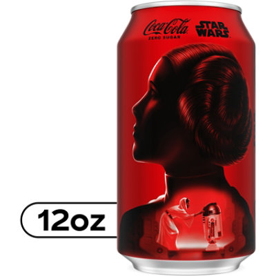 Coca-Cola Zero Sugar Soda Cans - 6-12 Fl. Oz. - Image 1