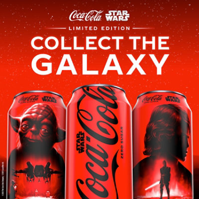 Coca-Cola Zero Sugar Soda Cans - 6-12 Fl. Oz. - Image 4