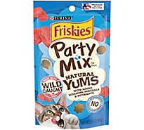 Purina Friskies Cat Treats Party Mix Natural Yums With Real Tuna - 2.1 Oz