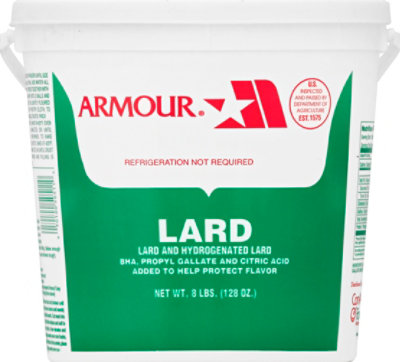 Armour Star Lard Pail - 8 Lb - Image 2