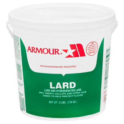 Armour Star Lard Pail - 8 Lb - Image 1