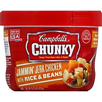 Campbells Chunky Jerk Chicken With Rice And Beans - 15.25 Oz - Image 2