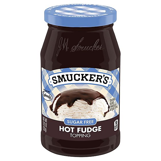 Smuckers Sugar Free Hot Fudge Dessert Topping - 11.75 Oz