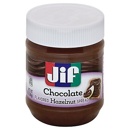 Jif Chocolate Hazelnut Spread - 13 Oz - Image 1