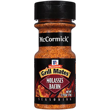 McCormick Grill Mates Seasoning Molasses Bacon - 2.75 Oz - Image 1