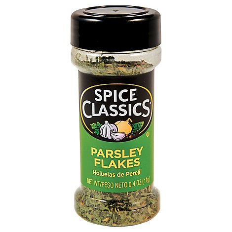 Spice Classic Parsley Flakes - .4 Oz