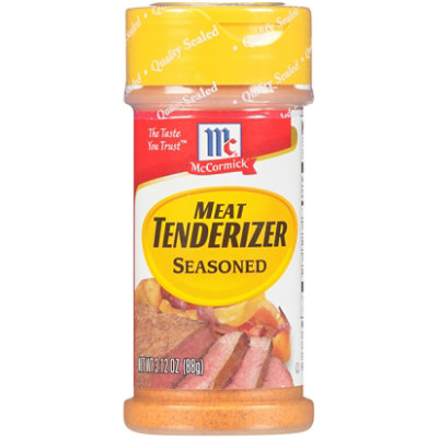 McCormick Seasoned Meat Tenderizer 3.12 Oz JewelOsco