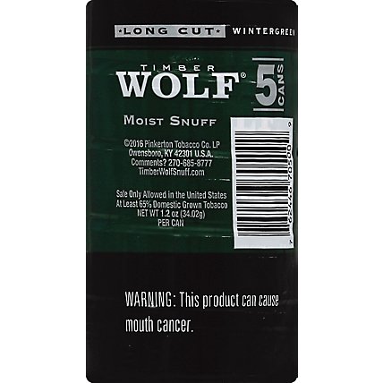 Timber Wolf Wintergreen Long Cut - Each - Image 1