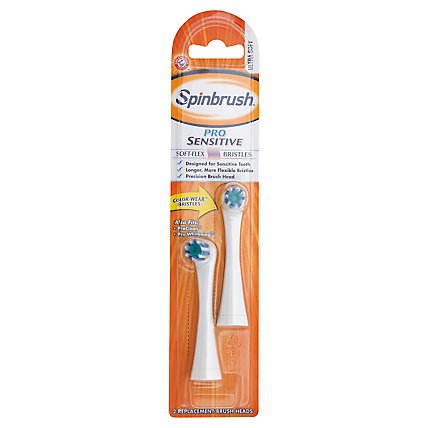 Spinbrush Pro Sens Sft Refll - 2 Count - Image 1
