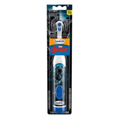 Marvel Avengers Kids Spinbrush Electric Battery Soft Toothbrush - Each - Image 1
