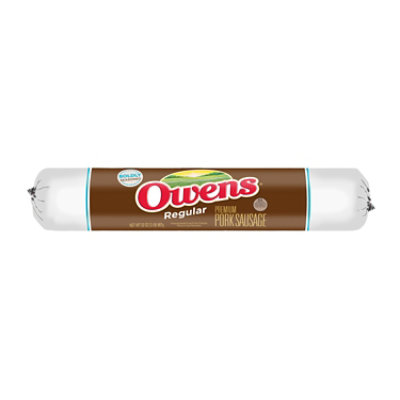Owens Regular Sausage - 2 Lb