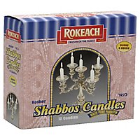 Rokeach Candle Sabbath Israe - 12 Each - Image 1