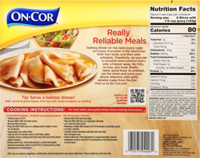 Oncor Gravy & Sliced White Meat Turkey - 26 Oz - Image 5