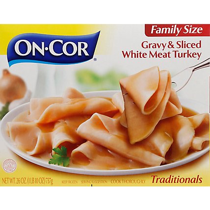 Oncor Gravy & Sliced White Meat Turkey - 26 Oz - Image 2
