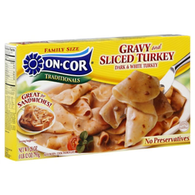 Oncor Gravy & Sliced White Meat Turkey - 26 Oz - Jewel-Osco