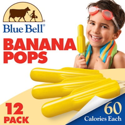 Blue Bell Banana Pops - 24 Fl. Oz.