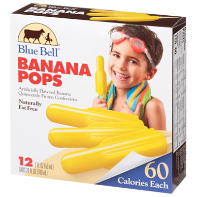 Blue Bell Banana Pops - 24 Fl. Oz. - Image 2