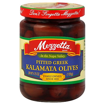 Mezzetta Pitted Kalamata Olives - 4.75 Oz - Image 1