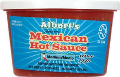 Alberts Jalapeno Sauce - 16 Oz - Image 2