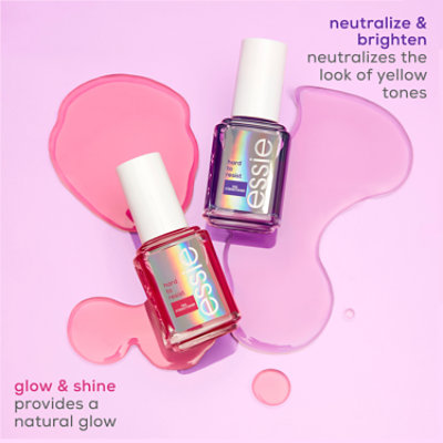 essie nail care strengthener treatment brighten Neutralize & Brighten (violet) - 0.46 Fl. Oz. - Image 5