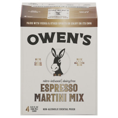 Owen's Espresso Martini Mix Cans - 4-8 Fl. Oz. - Image 3