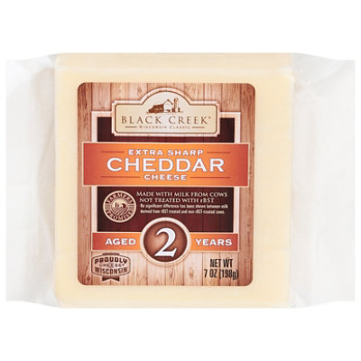 Black Creek White Cheddar Sharp Cheese - 7 Oz - Image 1